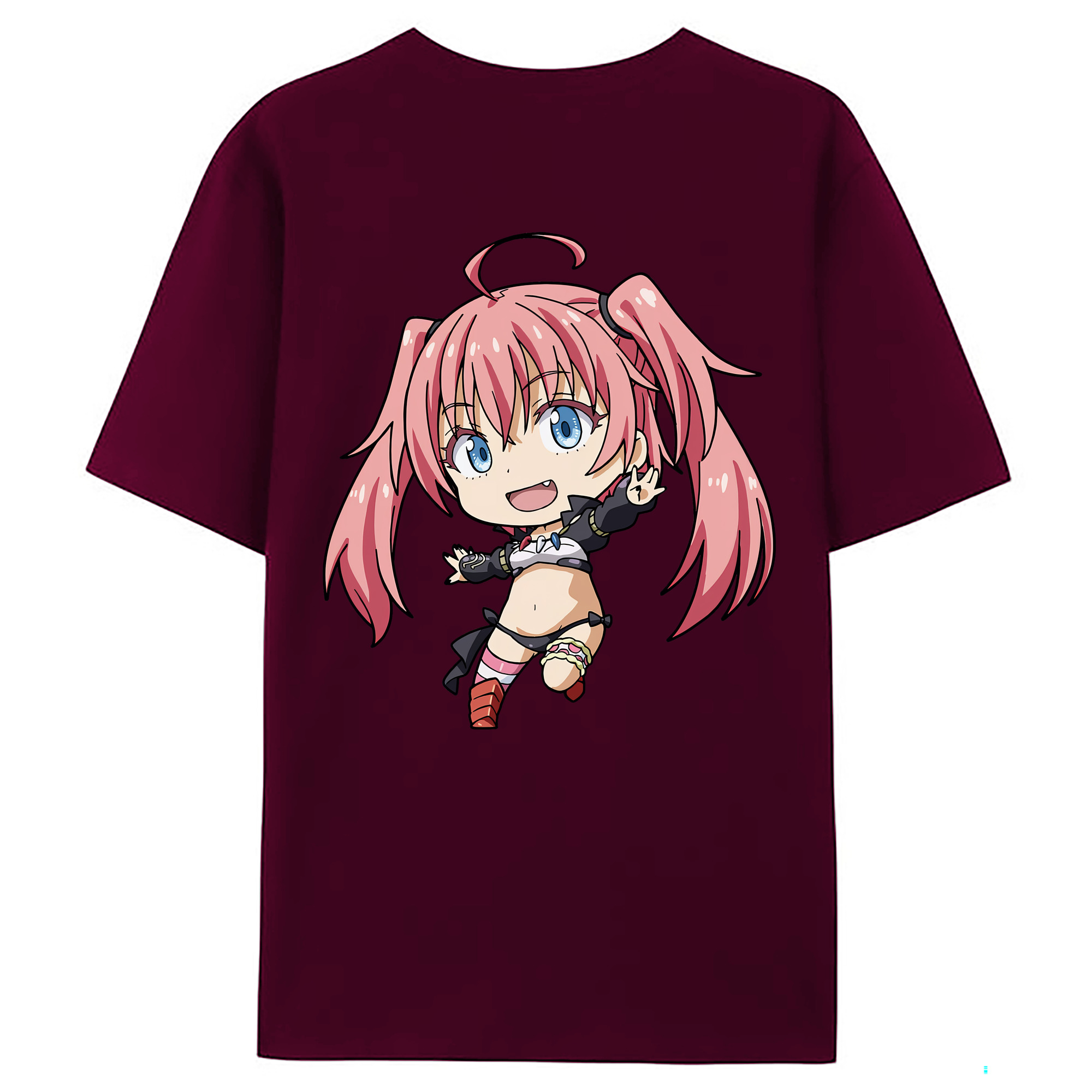 （画像用） 転スラ Regarding Reincarnated to Slime レディース半袖Tシャツ(バックプリント)
